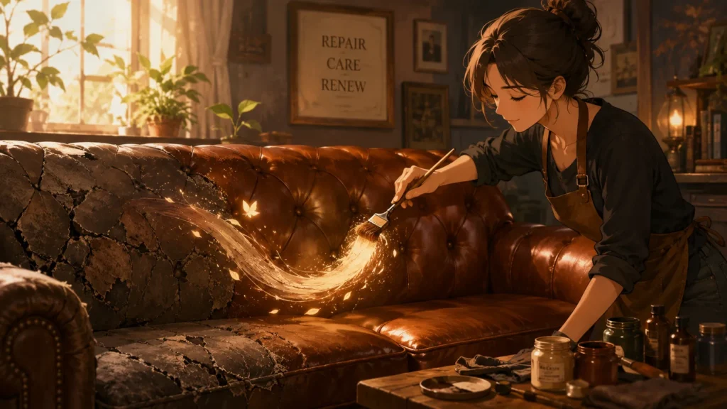 How Do You Fix Scratches on Leather Couch
